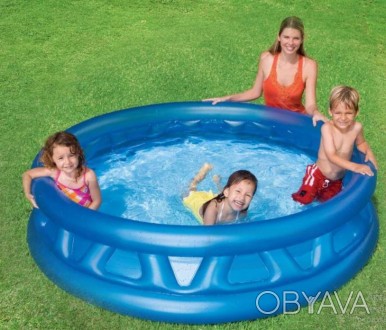 Дитячий надувний басейн принесе багато яскравих, радісних миттєвостей Вашим дітя. . фото 1