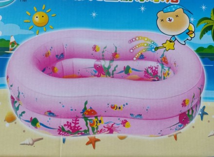 Надувна ванночка СІНЯ і РОЗОВАЯ 
Надувна ванночка - це перш за все комфорт дитин. . фото 2