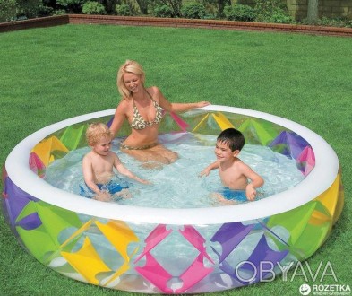 Дитячий надувний басейн Intex — гарний надувний басейн для дітей від 6 років. Це. . фото 1