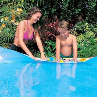 Дитячий каркасний басейн « Океан » із серії Snapset Pool від Intex чудово підход. . фото 5