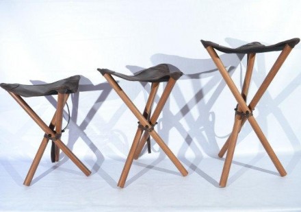 Раскладной стул из натуральных материалов замечательно подходит для отдыха на пр. . фото 4