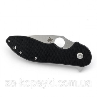 Нож складной Spyderco Domino G-10
Характеристики:
	Сталь: 440C
	Материал рукояти. . фото 3