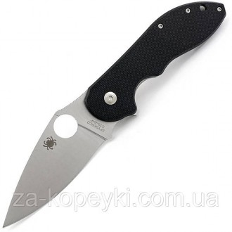 Нож складной Spyderco Domino G-10
Характеристики:
	Сталь: 440C
	Материал рукояти. . фото 2