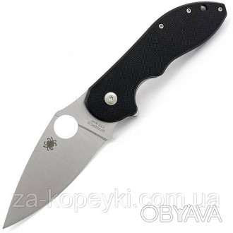 Нож складной Spyderco Domino G-10
Характеристики:
	Сталь: 440C
	Материал рукояти. . фото 1