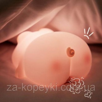 Новинка! Розовая свинка!
Прекрасный силиконовый аккумуляторный ночник в виде спя. . фото 9