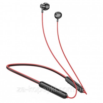 Наушники Bluetooth Hoco ES67 беспроводные вкладки для бега и спорта Красный
Пред. . фото 7