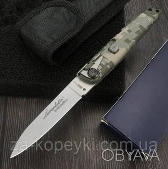 Загадочный нож-автомат по мотивам стилетов от AKC, созданный китайцами гибрид, в. . фото 1
