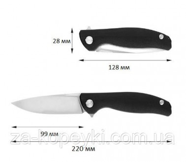 Характеристики:
 
	Сталь клинка: 440
	Длина ножа: 22 см
	Длина клинка: 9.9 см
	Т. . фото 3