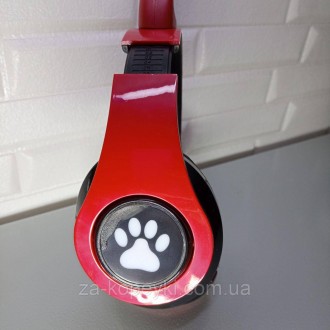 Беспроводные наушники детские складние Wireless headphones Cat ear CXT-B39 c Blu. . фото 5