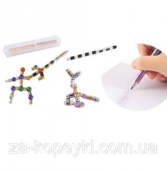 
Ручка антистрес Polar Pen магнітна - це оригінальна ручка, яка виготовлена з ма. . фото 8