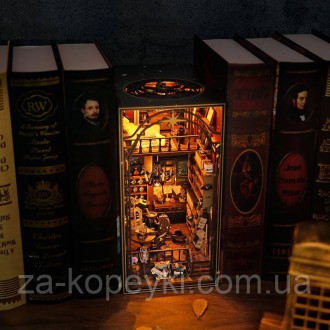 Исследуйте заколдованный мир Mira Magic House M2311 деревянный книжный уголок св. . фото 10