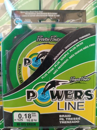 Powers Line Green - чотирижильний шнур, являє собою концепцію плетінок із 4 воло. . фото 10