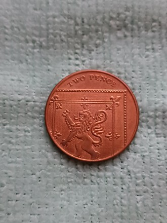 Монети Великобританії номіналом 2 пенса 1997рік ціна 20грн, 2 пенса 2016рік ціна. . фото 5