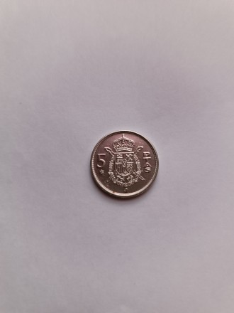 Монета Іспанії номіналом 5 песет 1975 рік ціна 10грн.. оплата на картку ПБ... . фото 3