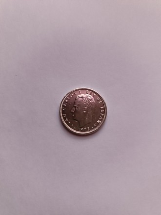 Монета Іспанії номіналом 5 песет 1975 рік ціна 10грн.. оплата на картку ПБ... . фото 2