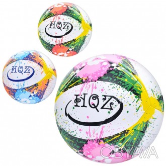 М'яч волейбольний MS 3948 (30шт) офіційний розмір, ПВХ, 260-280г, 3кольори, у па. . фото 1