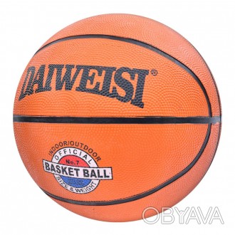 М'яч баскетбольний MS 3941 (30шт) розмір7, гума, 520-560г, 12 панелей, 1колір, с. . фото 1