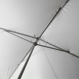 Представляємо вам торгову парасольку розміром 2х3 метри з клапаном і напиленням,. . фото 6