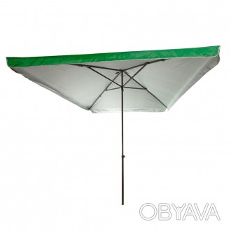 Представляємо вам торгову парасольку розміром 2х3 метри з клапаном і напиленням,. . фото 1