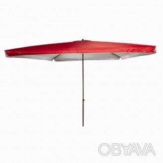 Представляємо вам торгову парасольку розміром 3х3 метри з клапаном і напиленням,. . фото 1