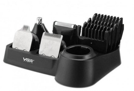 Машинка для стриження волосся акумуляторна підзарядка від USB VGR V-105 40 шт 66. . фото 9