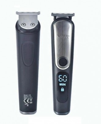 Машинка для стриження волосся акумуляторна підзарядка від USB VGR V-105 40 шт 66. . фото 3