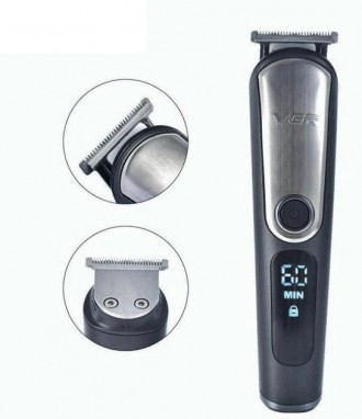 Машинка для стриження волосся акумуляторна підзарядка від USB VGR V-105 40 шт 66. . фото 5
