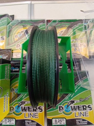 Powers Line Green - чотирижильний шнур, являє собою концепцію плетінок із 4 воло. . фото 10
