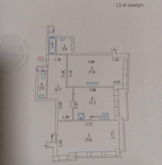 7375-ЕГ Продам 2 комнатную квартиру 62м2 в новострое ЖК Меридиан на Северной Сал. . фото 3