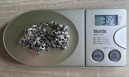 Срібний ланцюжок плетіння Бісмарк 925 проба
Довжина 62 см
Ширина 6мм
Вага:38,. . фото 6