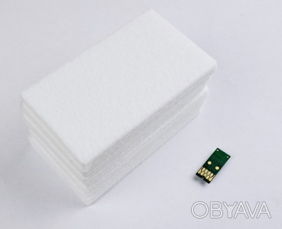 Комплект подушек и чип для контейнера отработанных чернил для:
Epson L1455
Epson. . фото 1