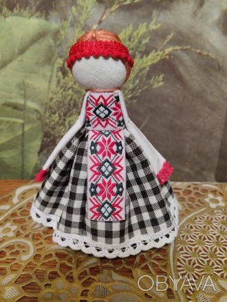 Украинской народной куклой является кукла-мотанка. Ее уникальность в том, что он. . фото 1