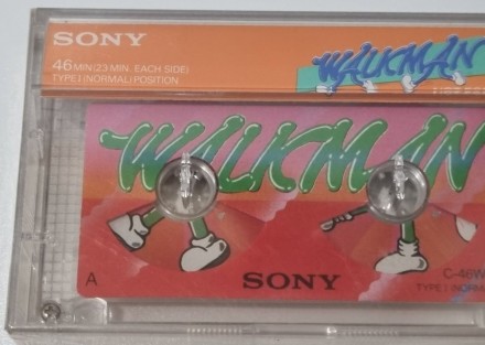 SONY WALKMAN C-46WM Редкая кассета. . фото 3