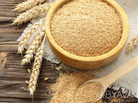 Отруби пшеничні високої якості, вироблені з відібраного зерна. Підходять для вик. . фото 1