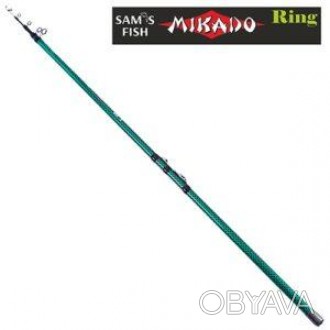 Вудка з кільцями "Mikado" 5 м 4к SF23904 (50шт). . фото 1