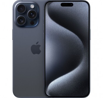 Огляд Apple iPhone 15 Pro Max 
Blue Titanium
. . фото 2