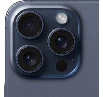 Огляд Apple iPhone 15 Pro Max 
Blue Titanium
. . фото 4