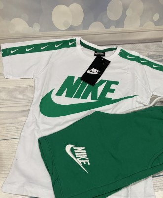Арт: 162
Костюм Nike футболка і шорти
Країна виробник Туреччина
Колір зелений. . фото 3