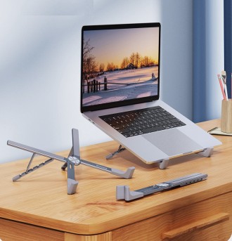  Підставка для планшета Dux Ducis X-Shape Laptop Stand Grey
 
 Підставка Dux Duc. . фото 3