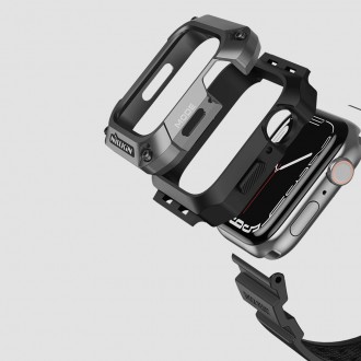  Захисний чохол з ремінцем NILLKIN DynaGuard Wristband Case для Apple Watch 45 m. . фото 5