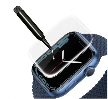  Захисне скло Mocolo 5D Nano Optics UV Liquid для Apple Watch iWatch 45 mm
 
 Дл. . фото 2