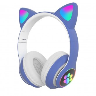  Навушники бездротові з котячими вушками ATD Cat STN-28 Bluetooth: 5.0 з мікрофо. . фото 2