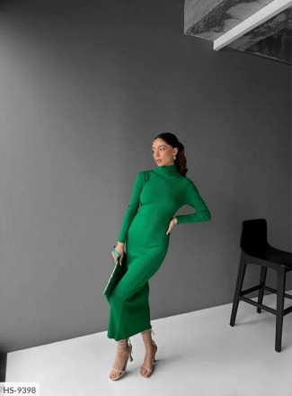 Платье HS-9396
Ткань: мустанг рубчик
Цвета: черный, графит, зеленый, бежевый, бе. . фото 3