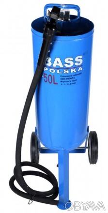 Піскострумний пристрій напірний, 50 л Bass Polska BP-4254 - Ваш надійний помічни. . фото 1
