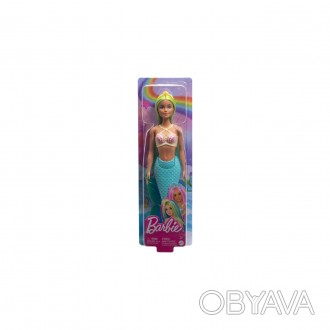 Лялька-русалонька "Блакитно-зелений мікс" серії Дрімтопія Barbie. . фото 1