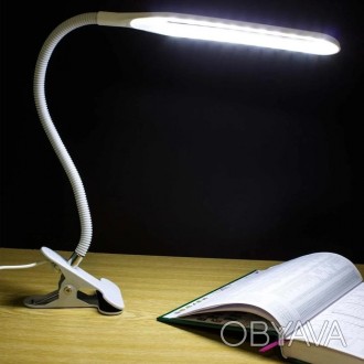 Описание:
Настольная светодиодная LED лампа-прищепка сделана в оригинальном мини. . фото 1