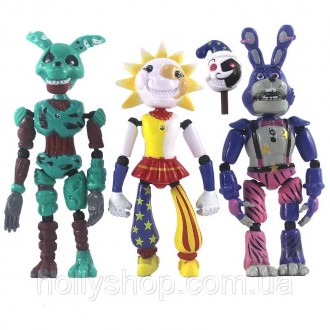 Набор фигур Пять ночей с Фредди Five Nights at Freddy's 3 в 1 (Аниматроники Фнаф. Одесса. фото 1 Набор фигур Пять ночей с Фредди Five Nights at Freddy's 3 в 1 (Аниматроники Фнаф. Одесса. фото 1