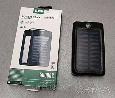 Универсальный внешний аккумулятор повербанк Б/У Boro JS-5 2400mAh