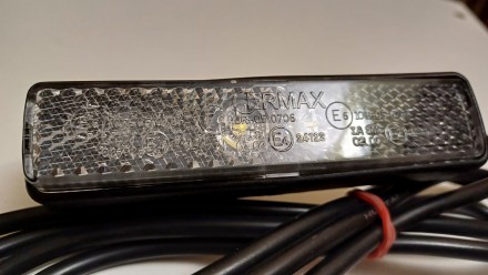 Контурно-габаритный фонарь боковой ERMAX LED 12V-24V з кабелем 1.5м -250гр. Пере. . фото 12