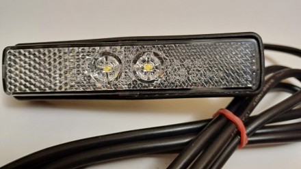 Контурно-габаритный фонарь боковой ERMAX LED 12V-24V з кабелем 1.5м -250гр. Пере. . фото 8
